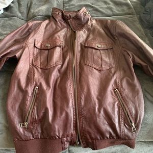 Men’s leather jacket